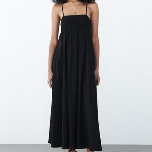 Zara Long Black Dress